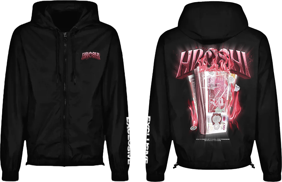 HROSHI- Exclusive Money Collection Windbreaker (NDAY)